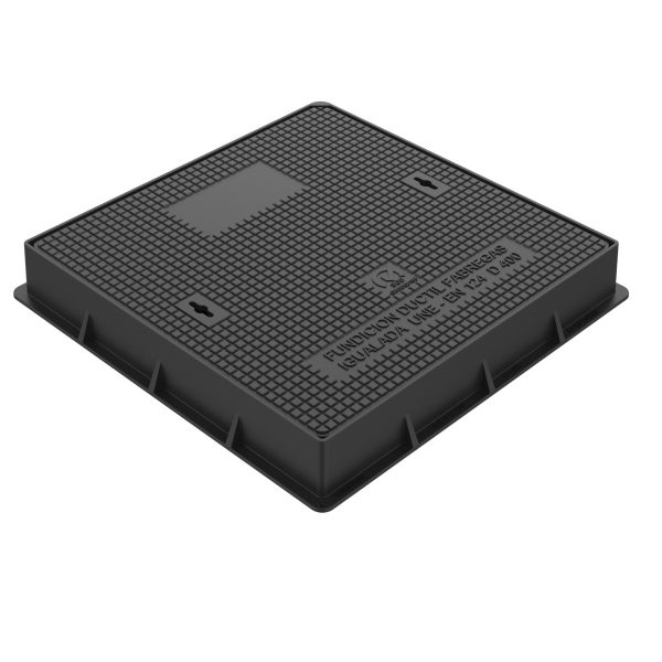 Tapa y Marco 70x70 D-400