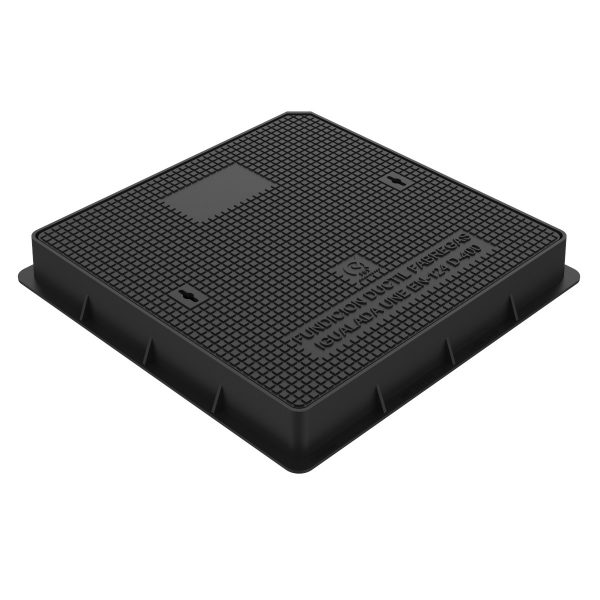 Tapa y Marco 80x80 D-400
