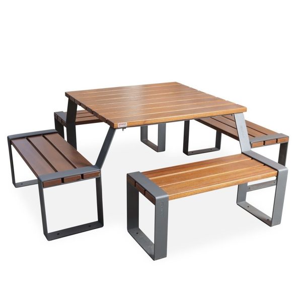 Mesa Picnic Tipo Marina - Desmontado -