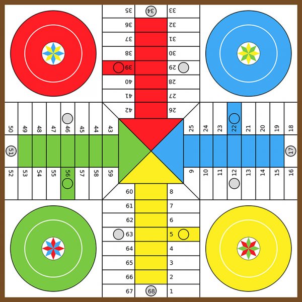 MESA PARCHIS O OCA 4 ASIENTOS - Imagen 2