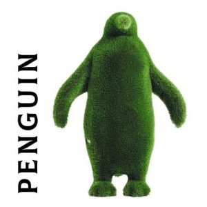 PINGUINO DE CESPED ARTIFICIAL