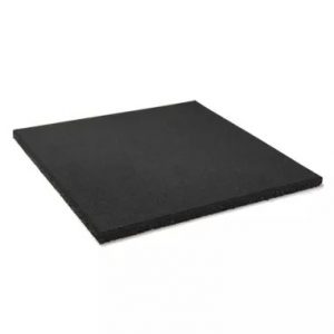 LOSETA DE CAUCHO MACIZA DE 1000X1000 PARA GIMNASIO