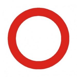 Circulación prohibida